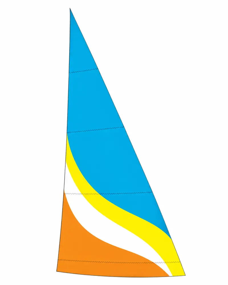 Hobie 15 Fock farbig