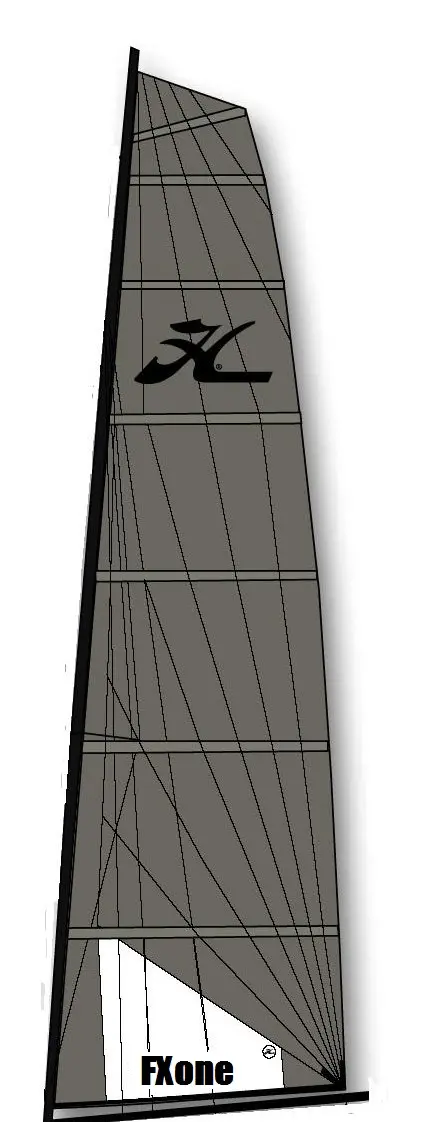Hobie FXone Großsegel smoke
