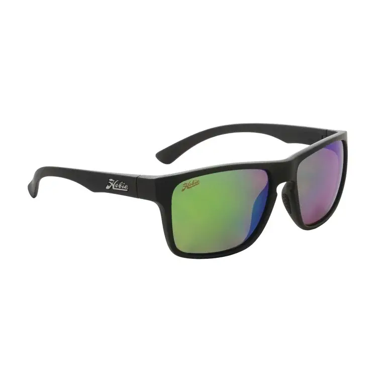 Hobie Sonnenbrille BODHI SATIN BLACK GREEN MIRROR