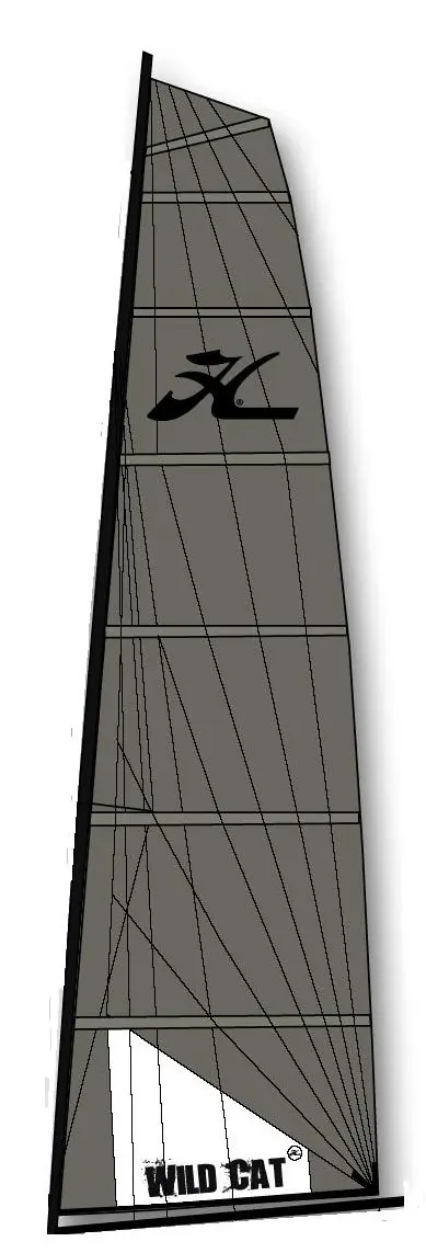 Hobie Wildcat Großsegel smoke