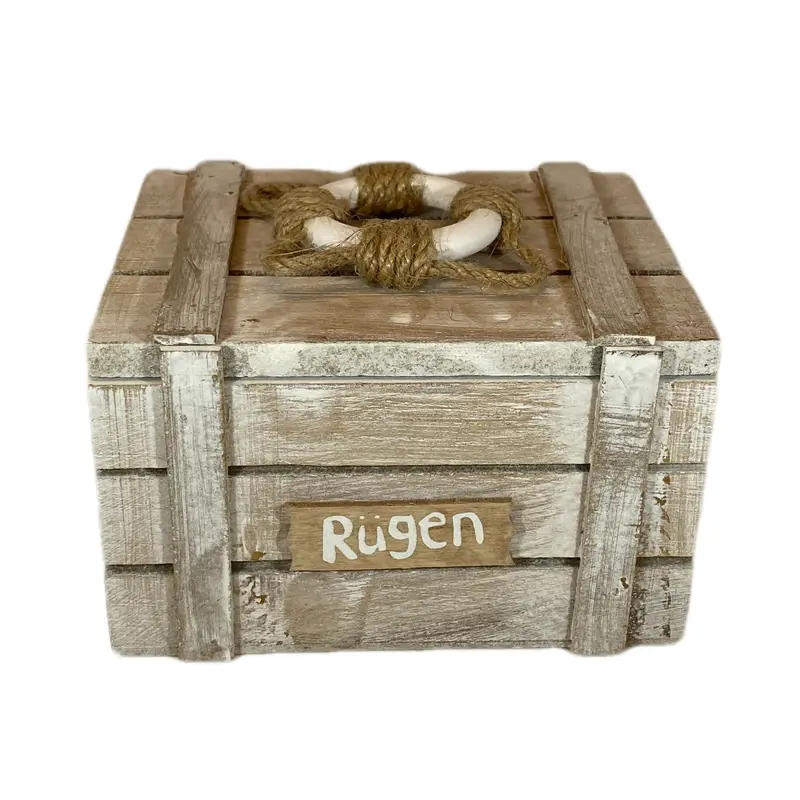 Holz Schatzkiste mittel „Rügen"