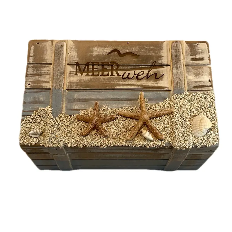 Holztruhe "Meerweh"