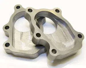 Hosenrohrflansch für Garrett GTxxR / GTXxxR Turbos aus VA Stahl