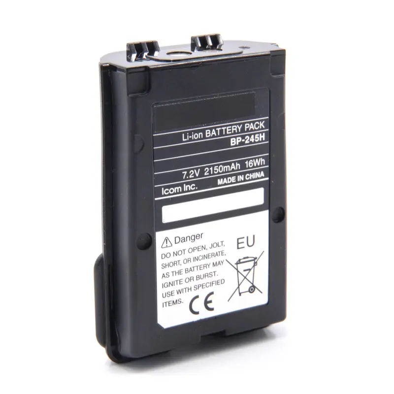 Icom BP-245H Li-Ion-Ersatzakku – 7,2 V / 2150 mAh für IC-M73EURO