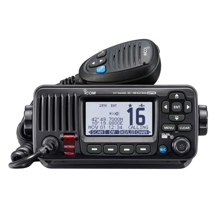 Icom IC-M423GE UKW-Seefunkgerät mit integriertem GPS-Empfänger