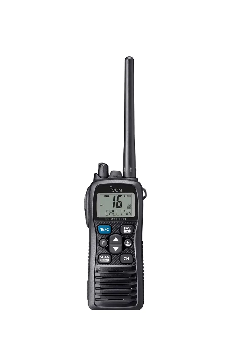 Icom IC-M73EURO – professionelles UKW-Seefunk-Handgerät, 6 W