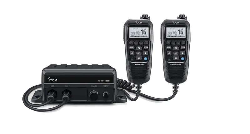 Icom M410BB Black-Box UKW-Seefunkgerät mit CommandMic HM-195GB