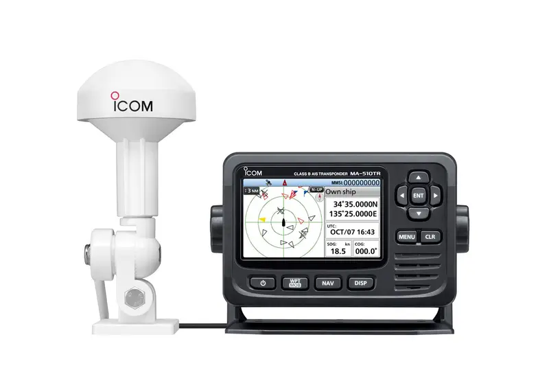 Icom MA-510TR AIS-Transponder Klasse B mit GPS-Antenne