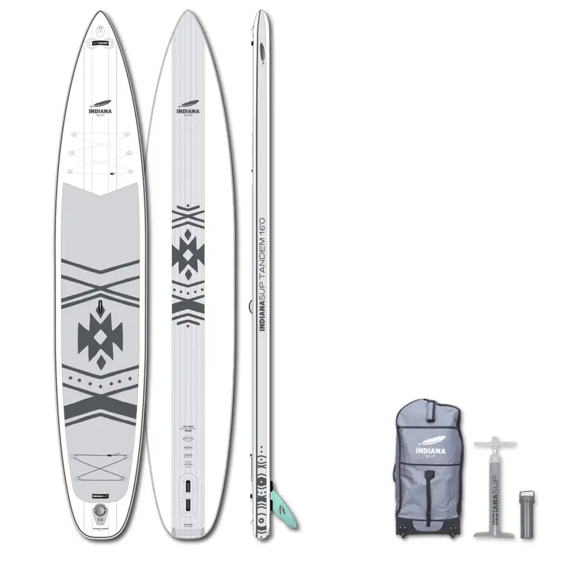 Indiana 16'0" Touring Tandem Inflatable SUP Board 2026