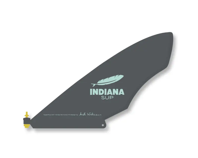 Indiana 8,5" Hyperflow Fin SUP Board Finne grau