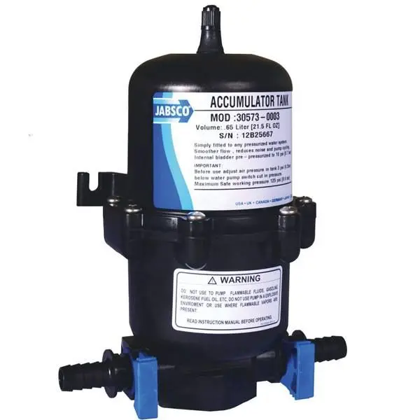 Jabsco Druckausgleichstank 0,6l Schlauchanschluss 13mm