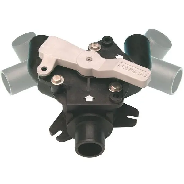 Jabsco Y-Ventil für Schlauchanschluss 30mm