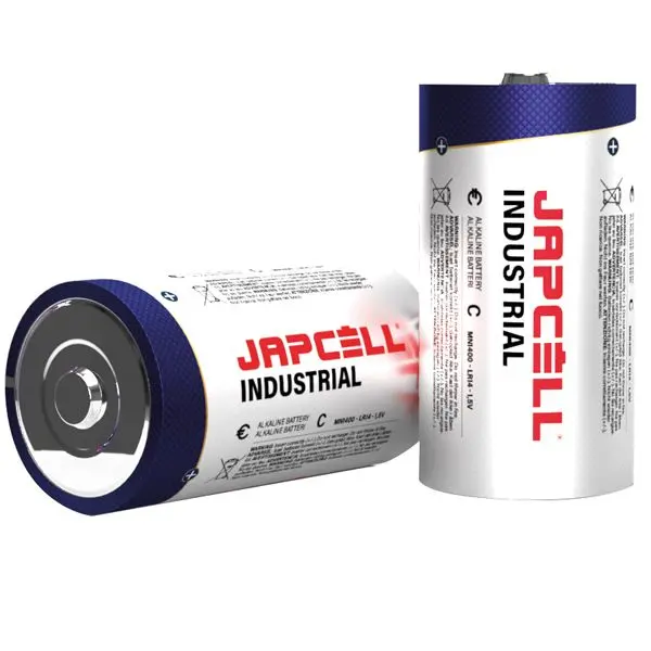 Japcell Industrial Alkaline-Batterie C/LR14 – zuverlässige Allround-Batterie, 10 Stück
