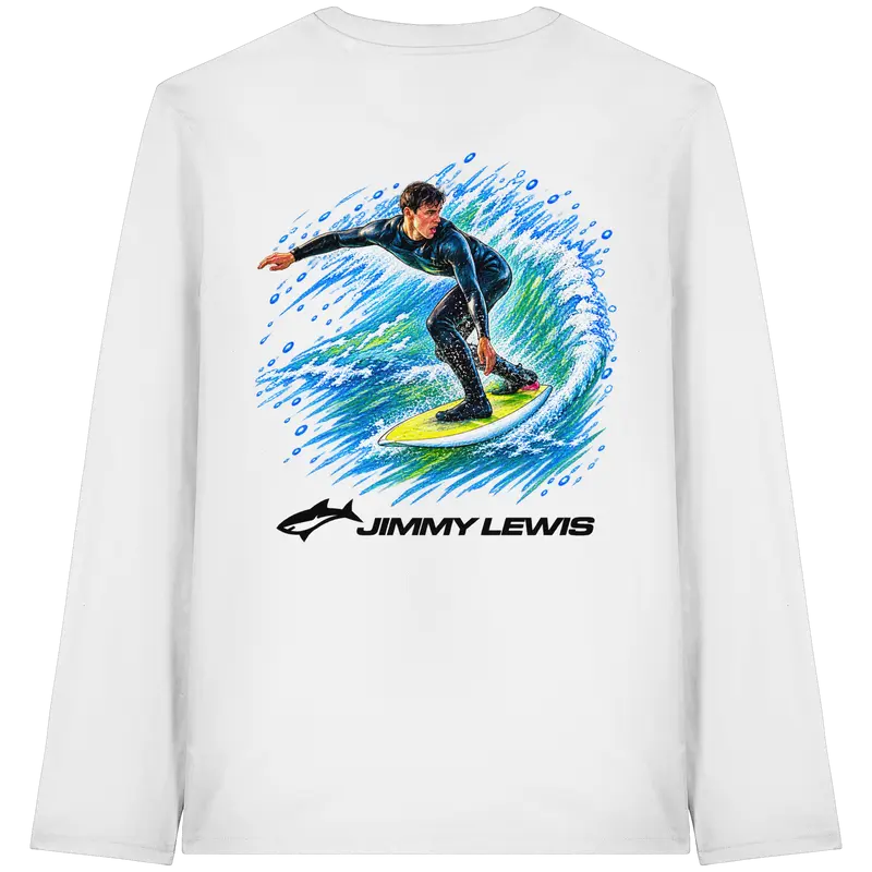 Jimmy Lewis RS Canary Shredder - Organic Longsleeve T-Shirt