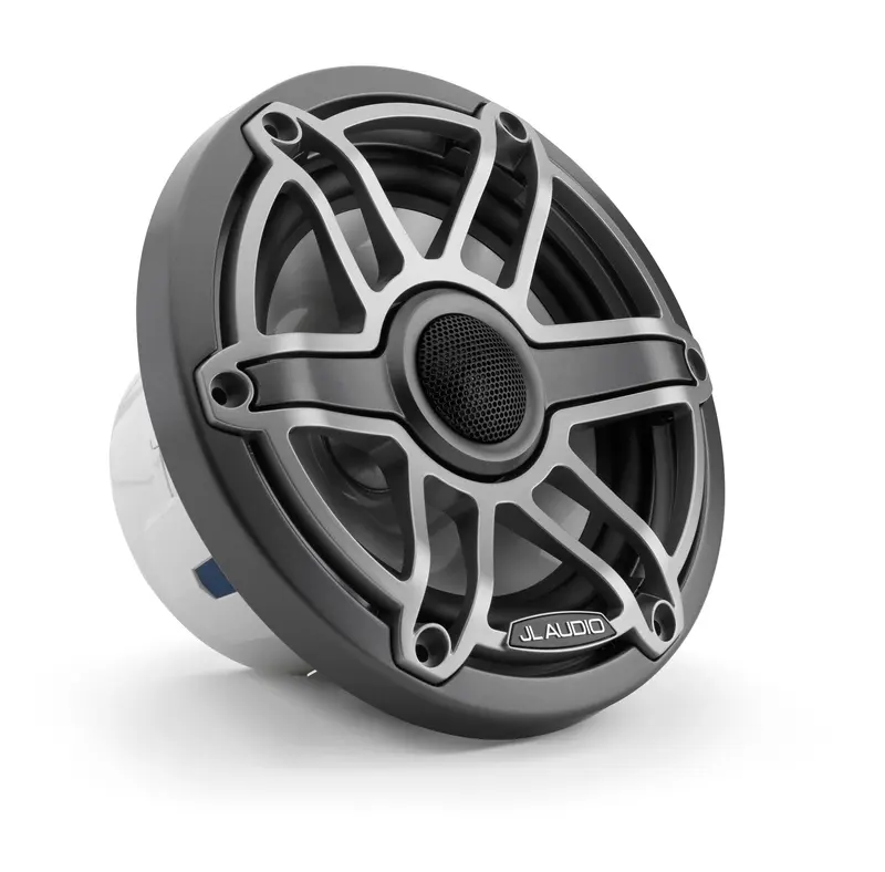 JL Audio M6 Marine-Koaxiallautsprecher mit weißem Sport-Grill