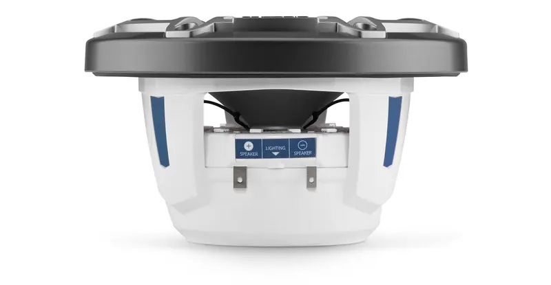 JL Audio M6 Marinelautsprecher – Koaxial mit RGB-LED-Beleuchtung und Sport-Grill