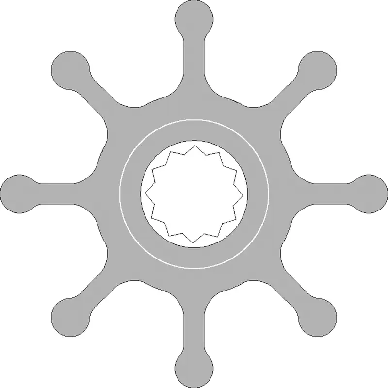 Johnson Impeller für F7B