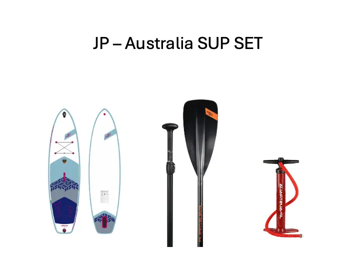 JP Australia SUP Venus 5" Starter Set Inflateable SUP, Paddel und Pumpe