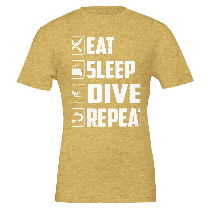 Just Dive - Premium Unisex T-Shirt in Vibrant Hues for Ultimate Comfort