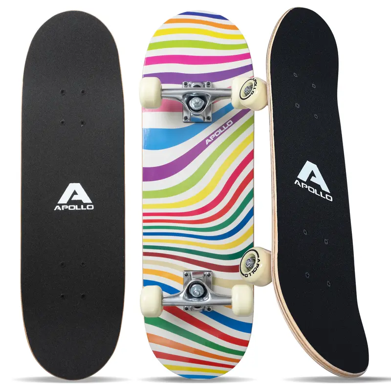 Kinder Skateboard - Retro Colors - 71 cm