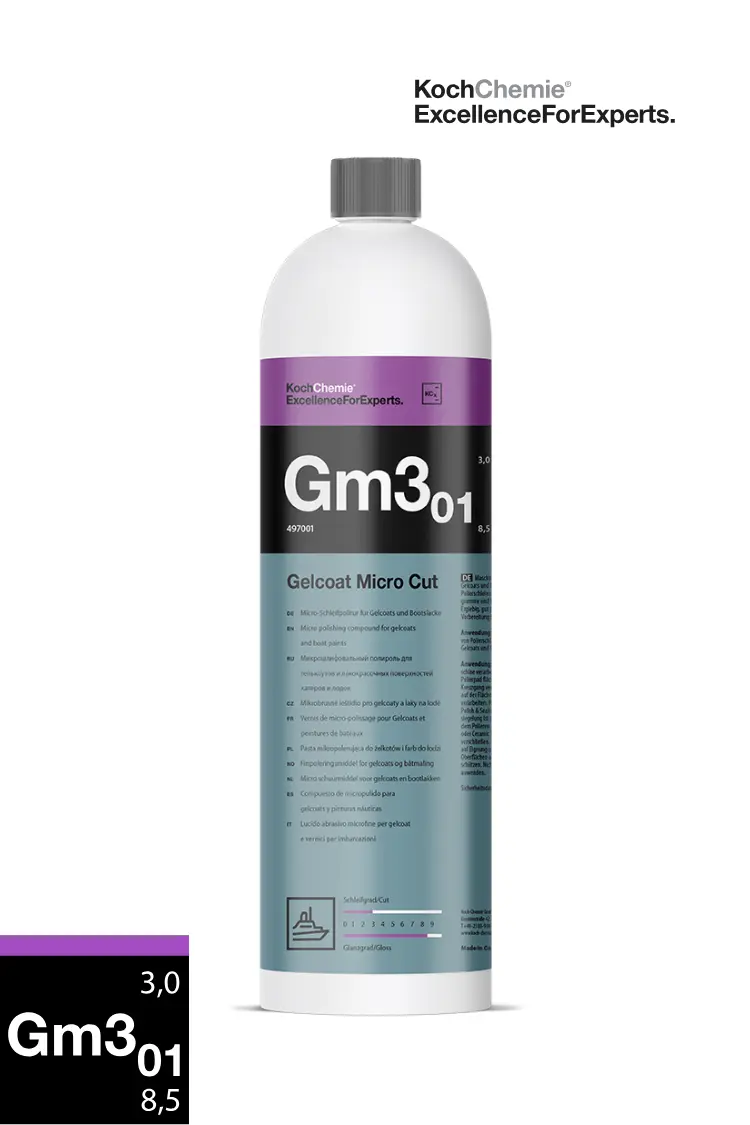 KochChemie® Gelcoat Micro Cut 1L I Micro-Schleifpolitur für Gelcoats und Bootslacke (497001)
