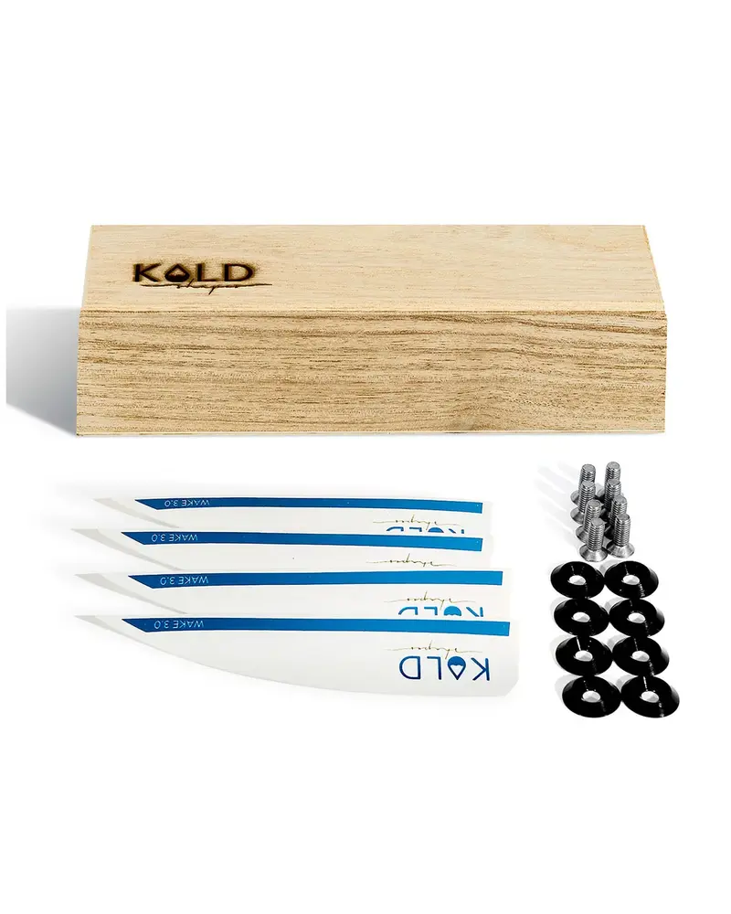 Kold Shapes Wake Fins 3.0 White