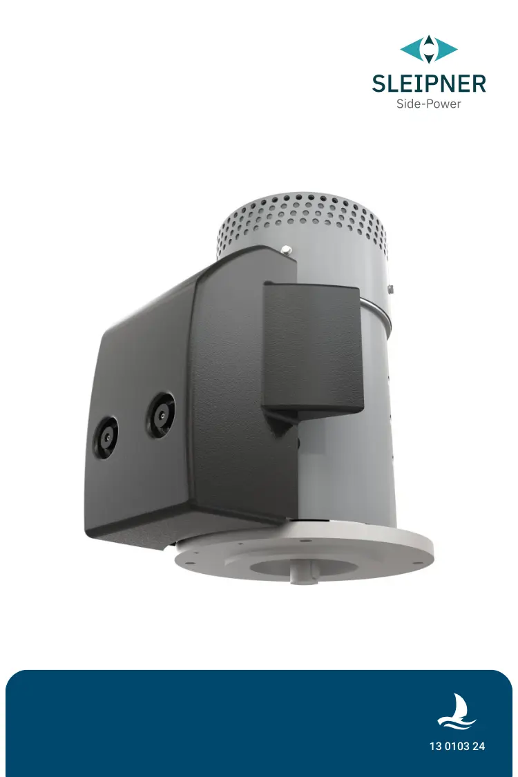 Kompletter Ersatz-Motor für SRV210 / SRVP210 in 24V (13 0103 24) Side-Power / Sleipner®