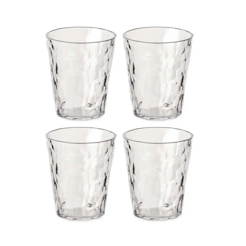 Koziol Superglas CLUB No. 1 | 4er-Set, 250 ml