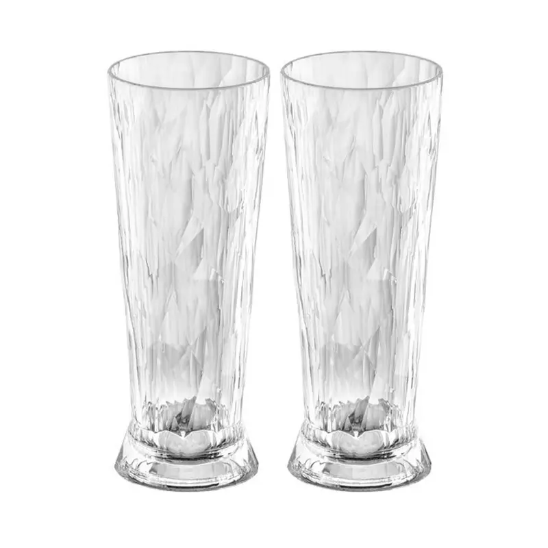 Koziol Weißbierglas CLUB No. 11 | 2er-Set, 500 ml