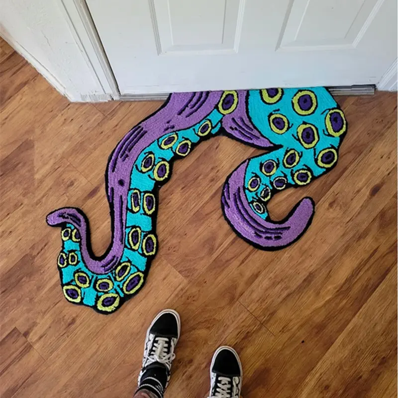 Kraken Tentacles Rug - Octopus Doormat & Home Decor Carpet