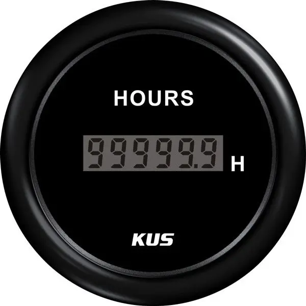 KUS Betriebsstundenzähler digital – für 12 V und 24 V Bordnetze
