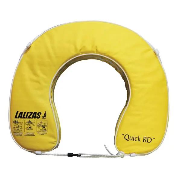 Lalizas Hufeisen-Rettungsring 142N B=50cm H=59cm gelb