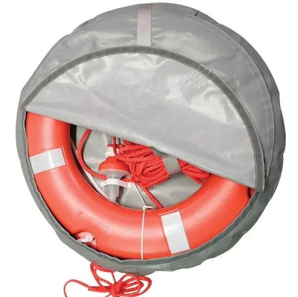 Lalizas Rettungsring SOLAS – mit Notlicht, Schwimmleine und Schutzhülle