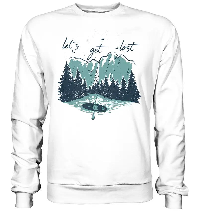 let´s get lost - Basic Sweatshirt
