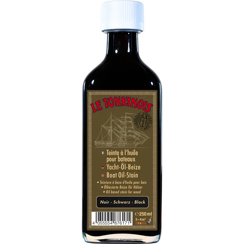 LeTonkinois Öl-Beize, schwarz 0,25 L