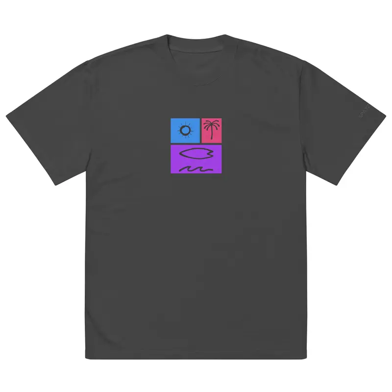 Lieblingszeit-oversized T-Shirt