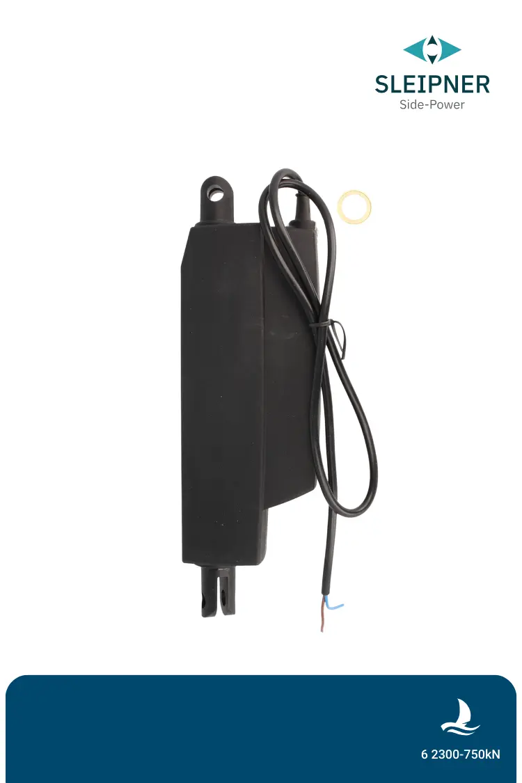 Linearzylinder für SR80/SR100 12 Volt 750kN