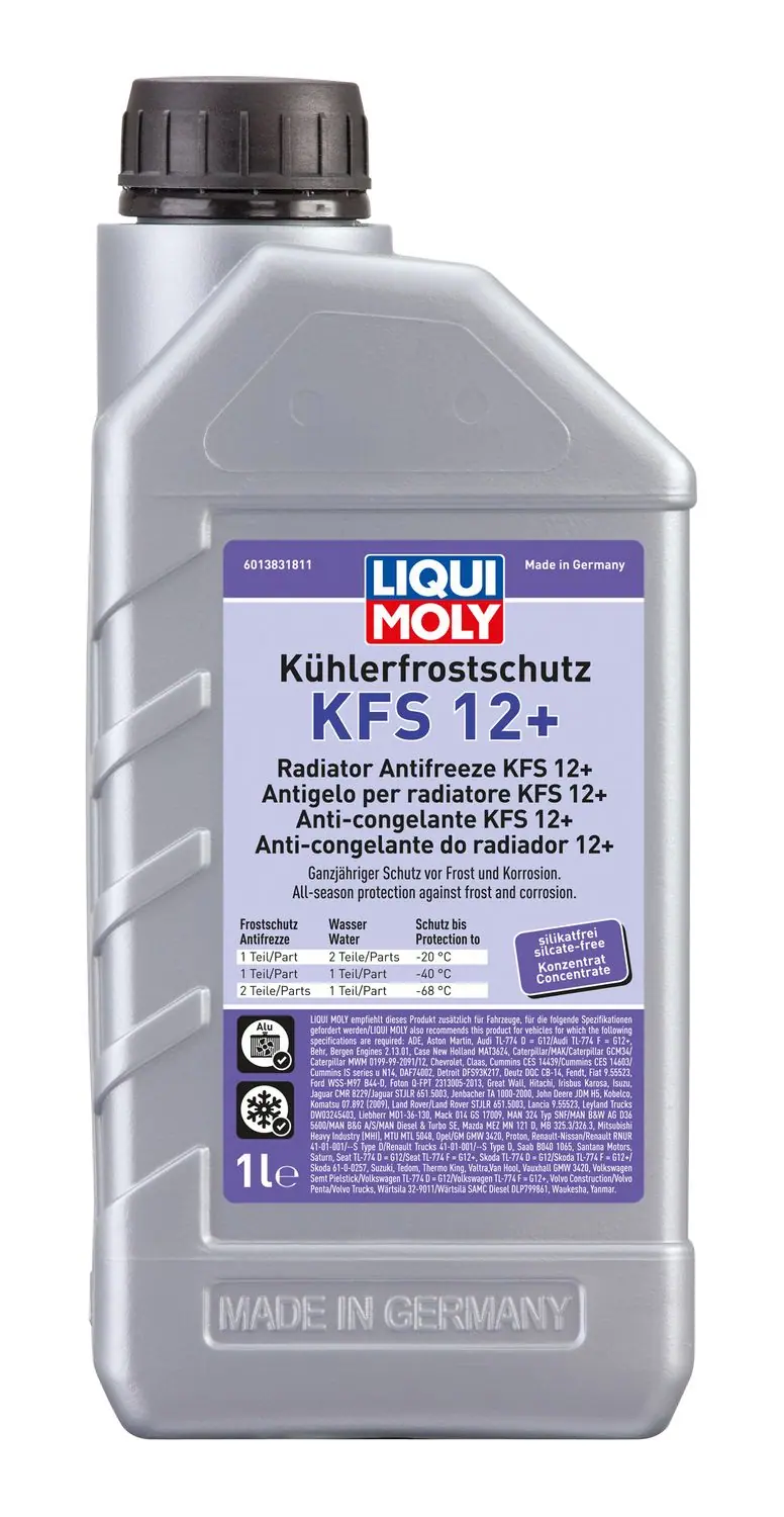 Liqui Moly Kühlerfrostschutz KFS 12+ – OAT-Frostschutz für Bootsmotoren