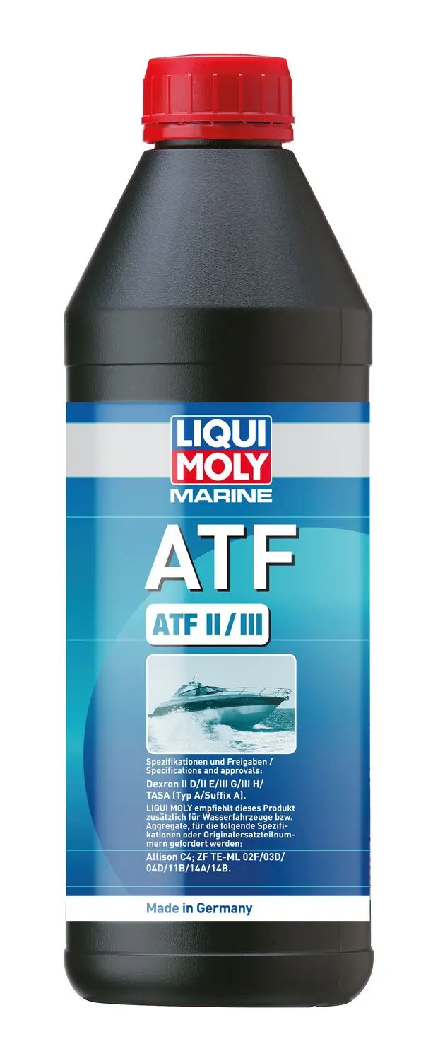 LIQUI MOLY Marine ATF – Getriebeöl für den Marinebereich, 1 l