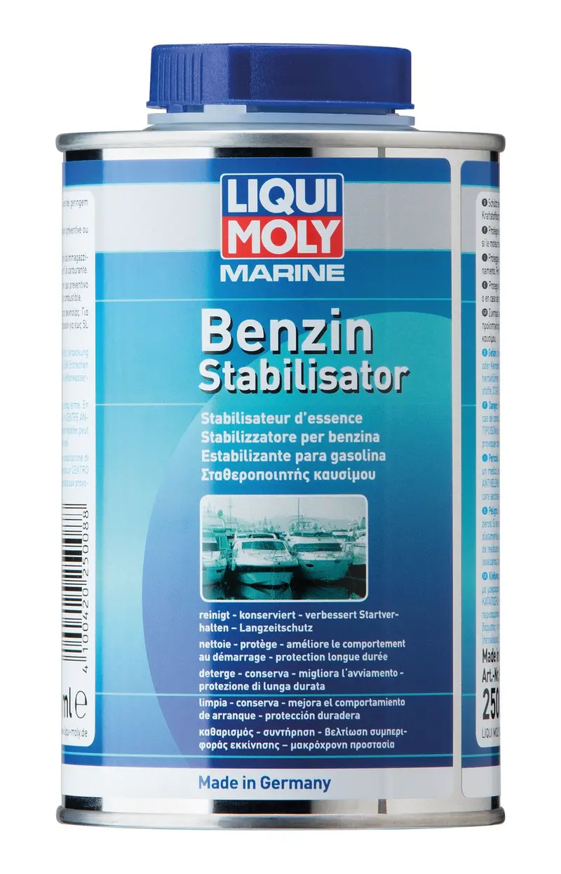 LIQUI MOLY Marine Benzin Stabilisator – Kraftstoffkonservierung für die Einlagerung