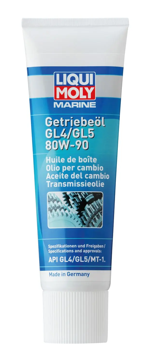LIQUI MOLY Marine Getriebeöl GL4/GL5 80W-90 – für Außen-, Innenbord & Z-Antriebe