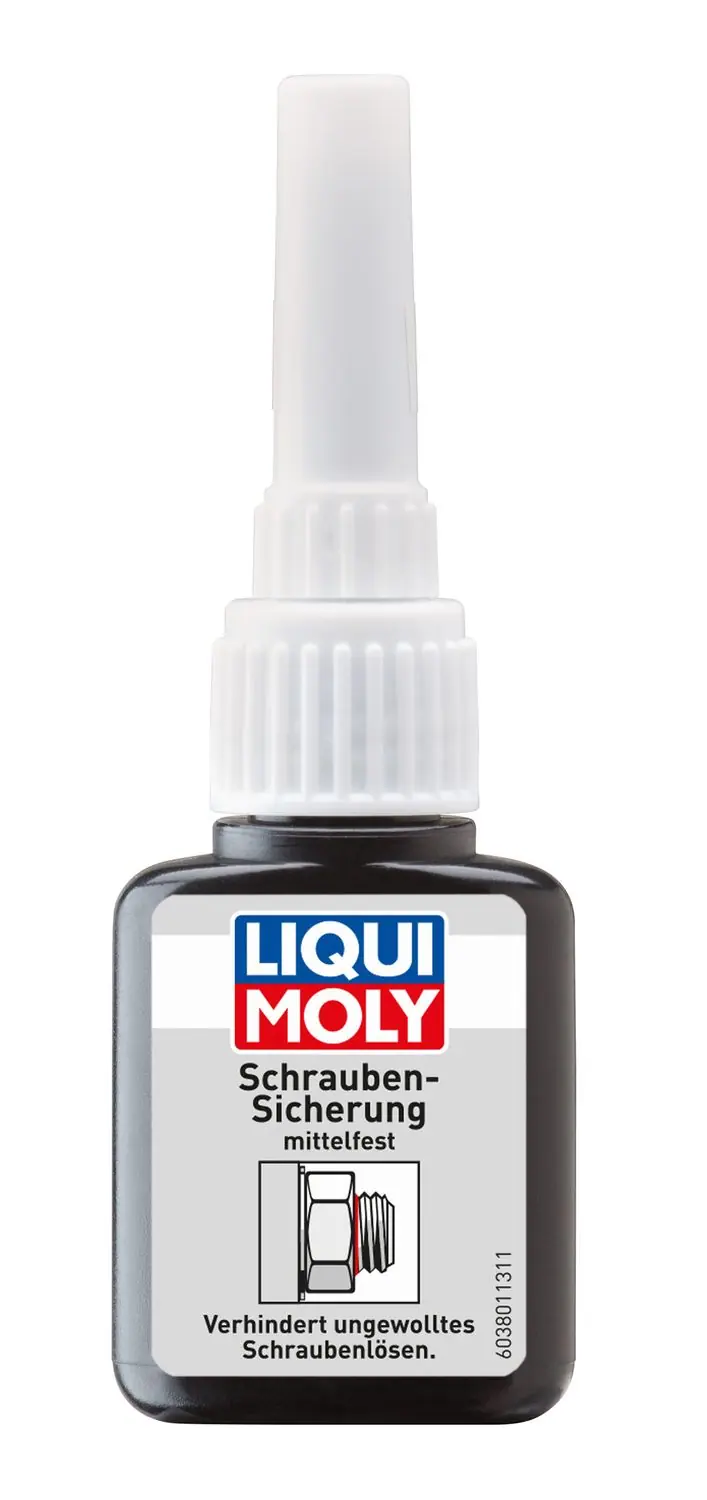 Liqui Moly Schrauben-Sicherung – anaerobe Gewindesicherung mittelfest & hochfest