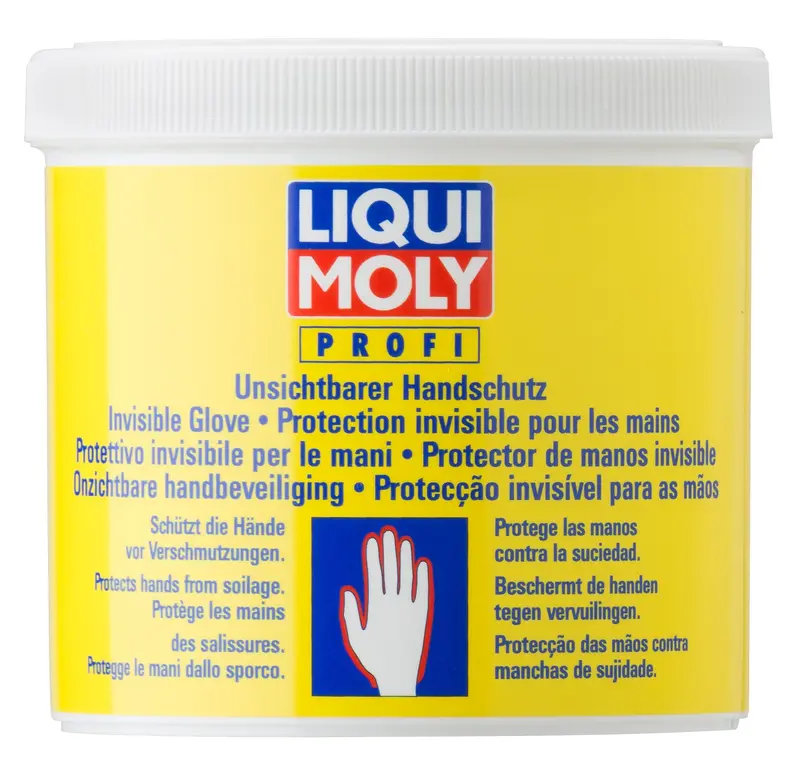 LIQUI MOLY Unsichtbarer Handschutz – Hautschutz vor Öl, Fett & Schmutz
