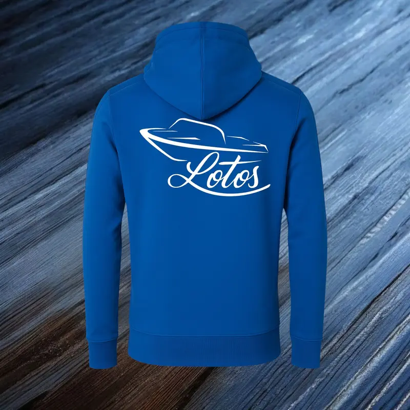 Lotos Sportboot Premium Hoodie Royal Blue Unisex