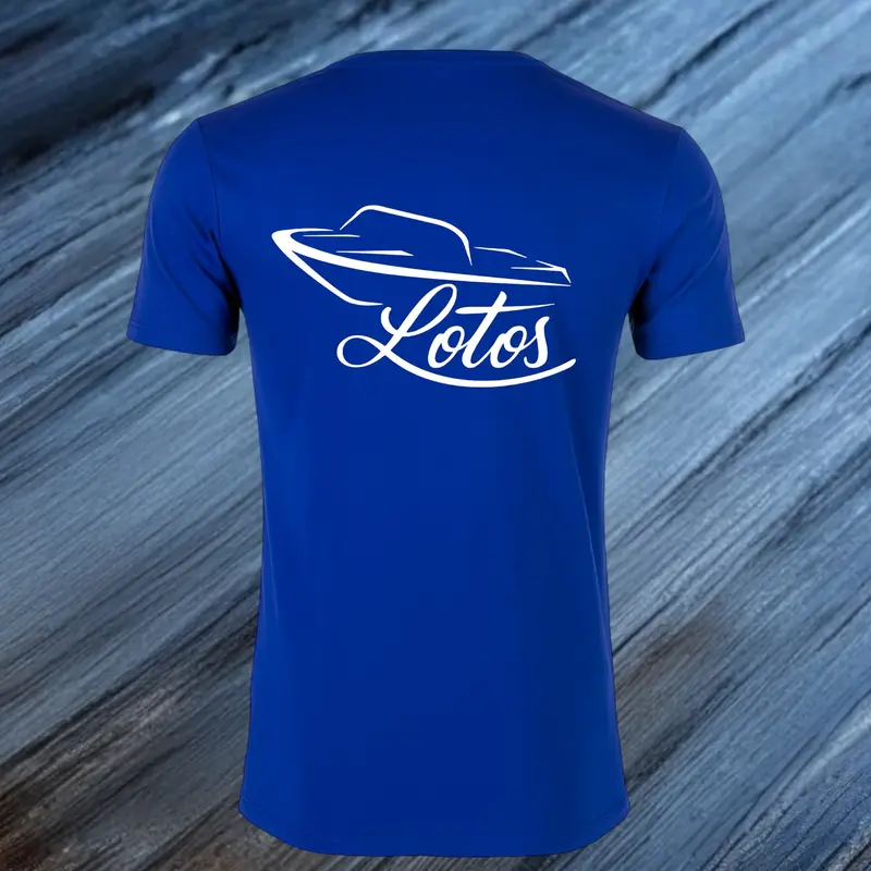 Lotos Sportboot Premium Shirt Royal Blue Herren