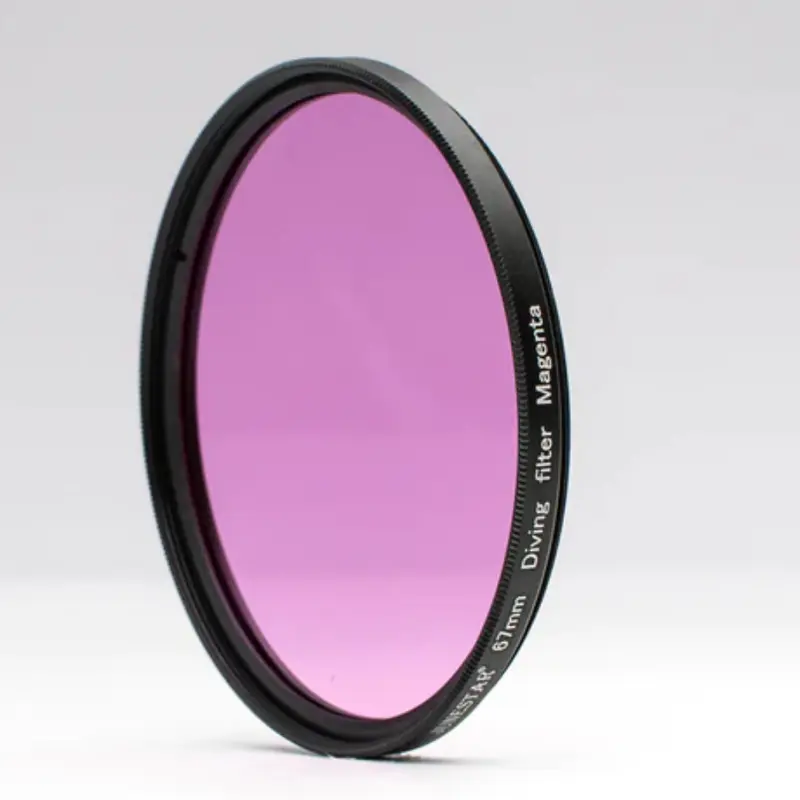 Magentafilter für Grünwasser für 67mm Anschlüsse