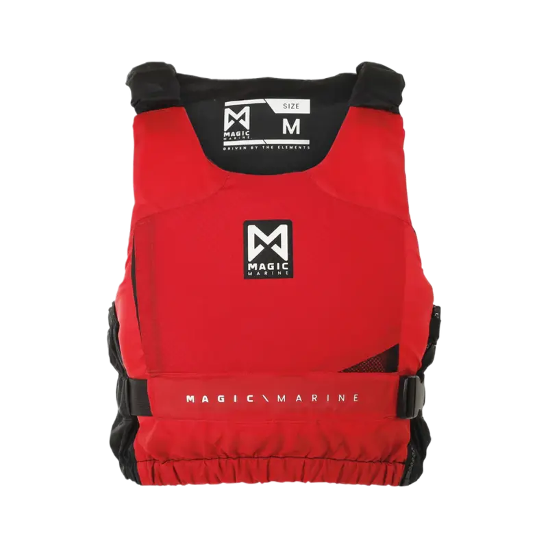 Magic Marine Regatta-Schwimmweste ULTIMATE Sidezip – Rot