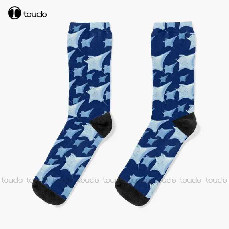 Manta Ray Socks Unisex (size 38-46)