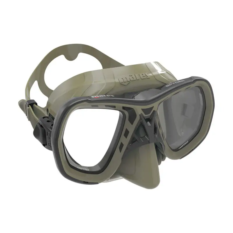 Mares Spyder Maske Oliv