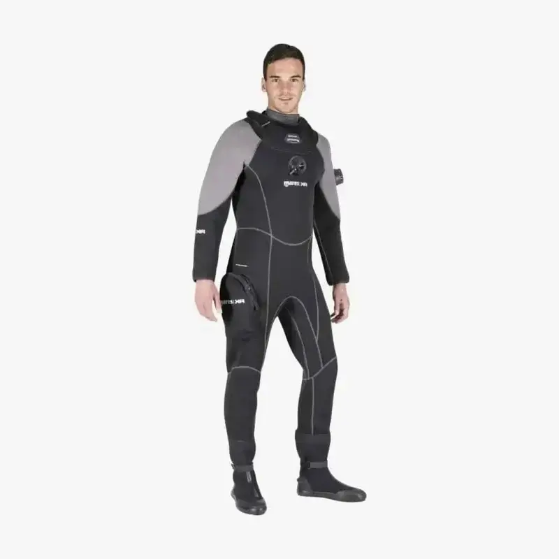 Mares XR3 Neopren Trockentauchanzug mit Boots - Neopren Halsmanschette, Latex Armmanschette XS/S